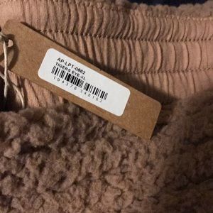 SKIMS Teddy Track Fleece Pants